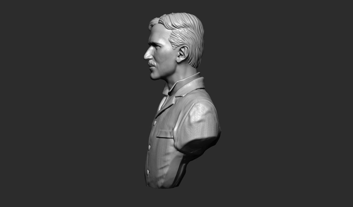 Nikola Tesla 3D print model_10
