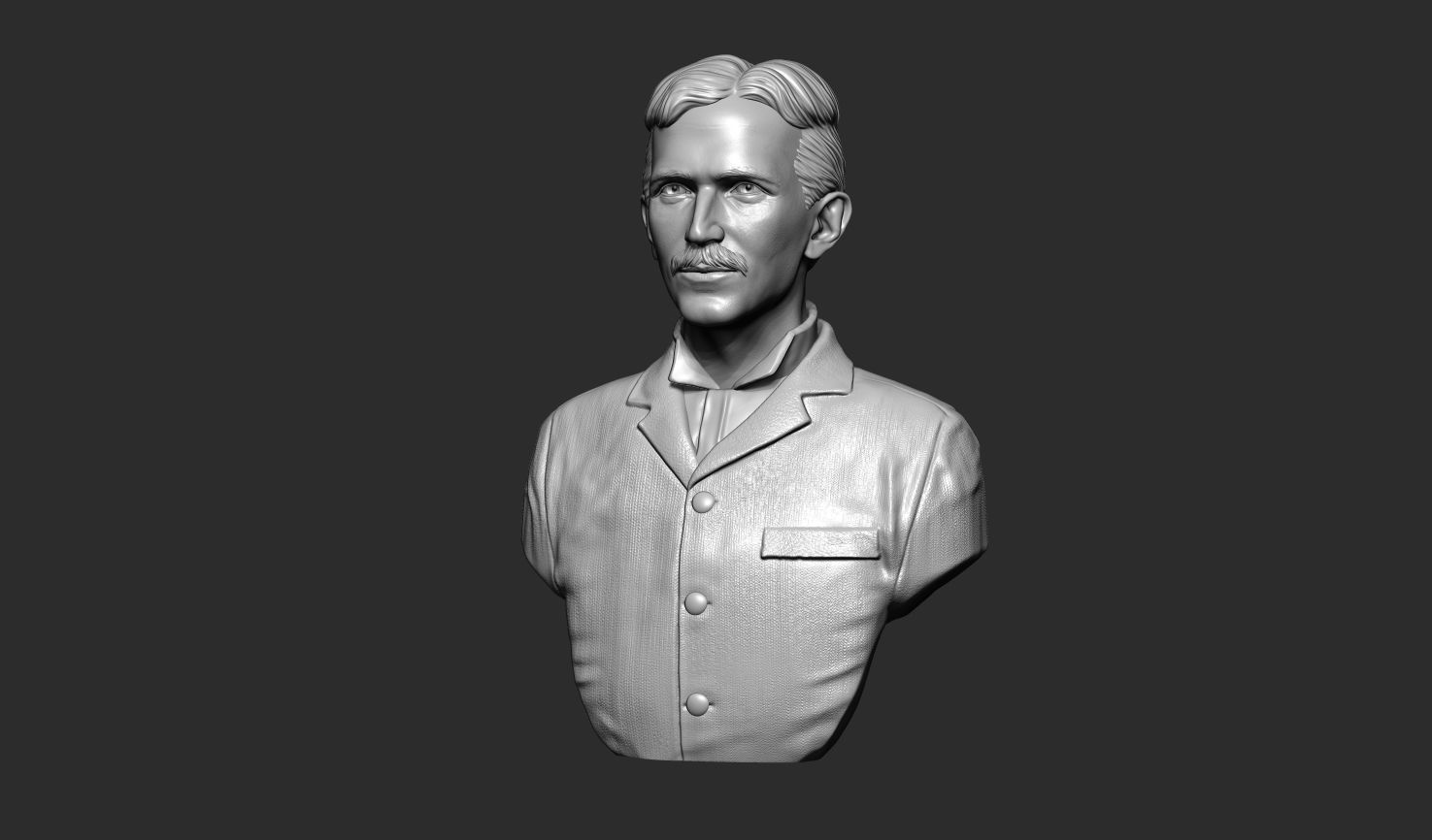 Nikola Tesla 3D print model_9