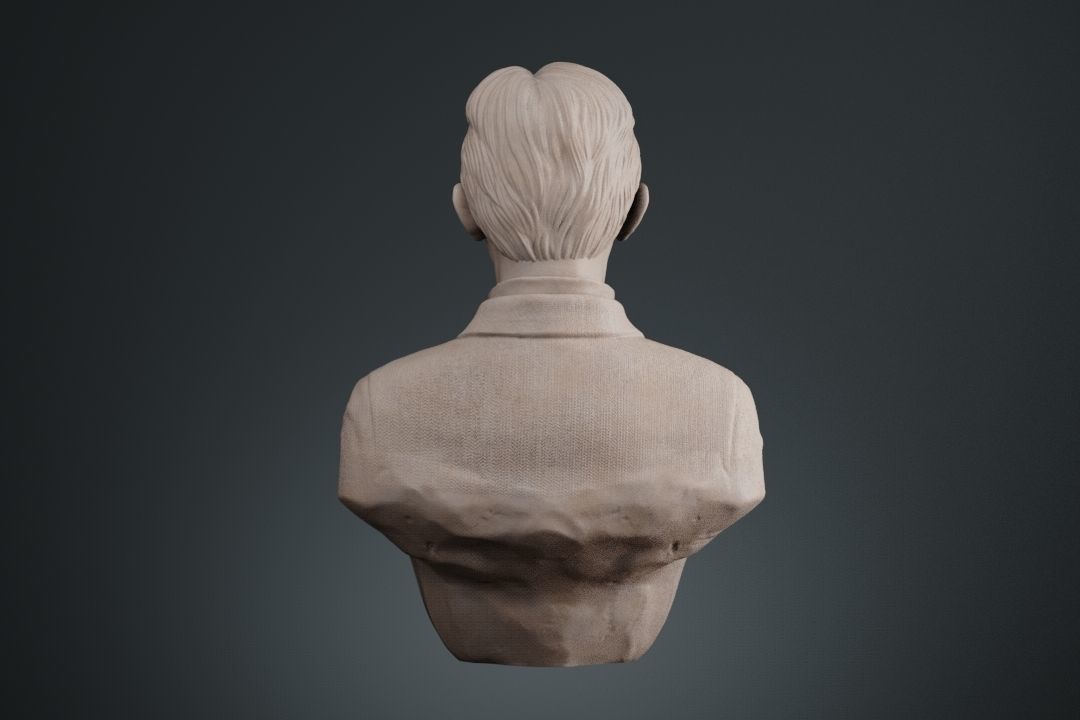 Nikola Tesla 3D print model_6
