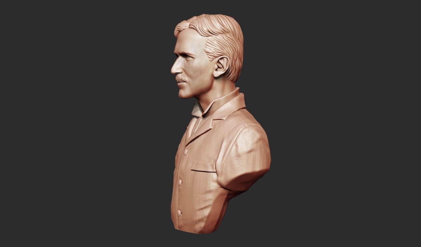 Nikola Tesla 3D print model_19