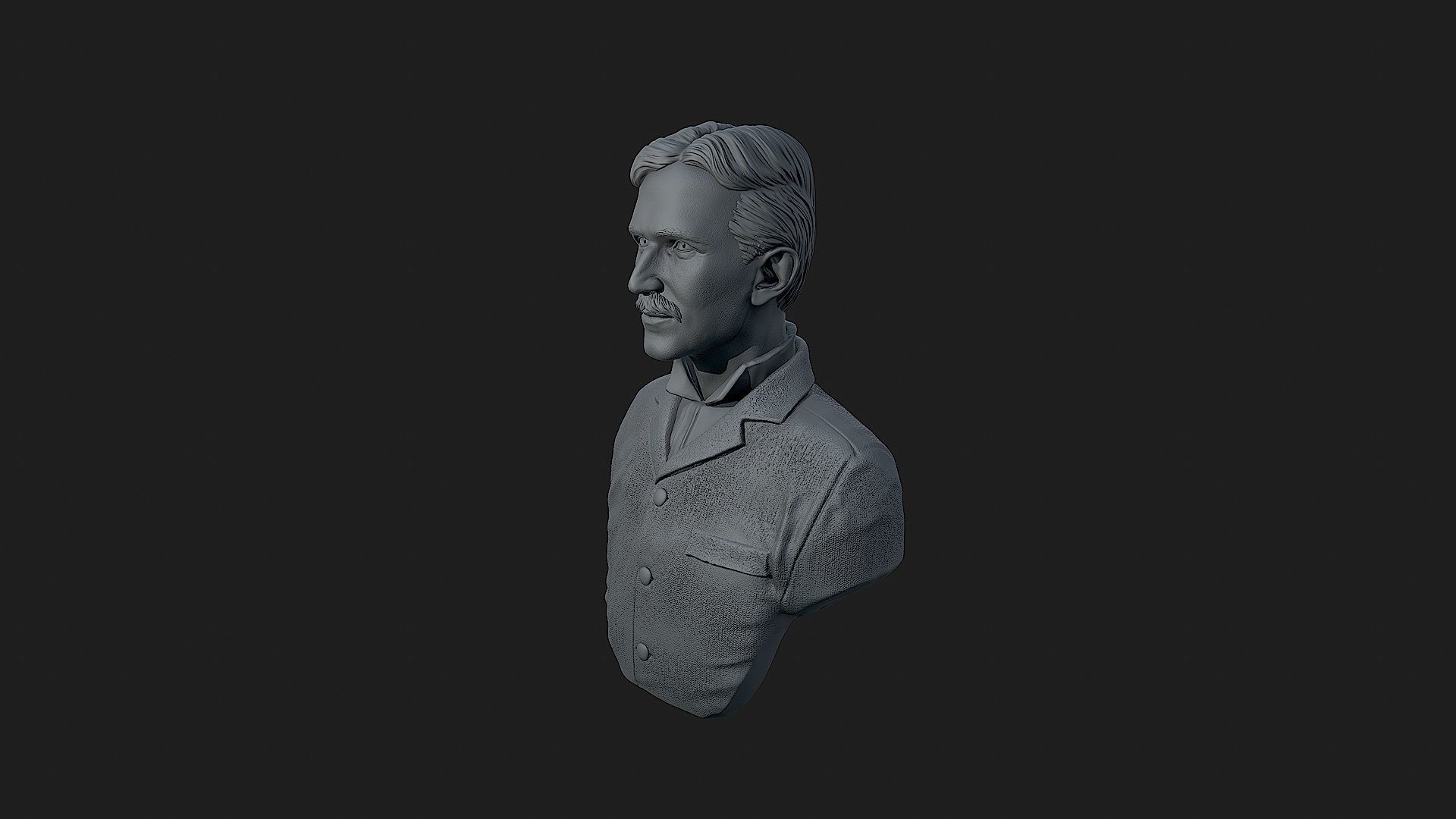Nikola Tesla 3D print model_27