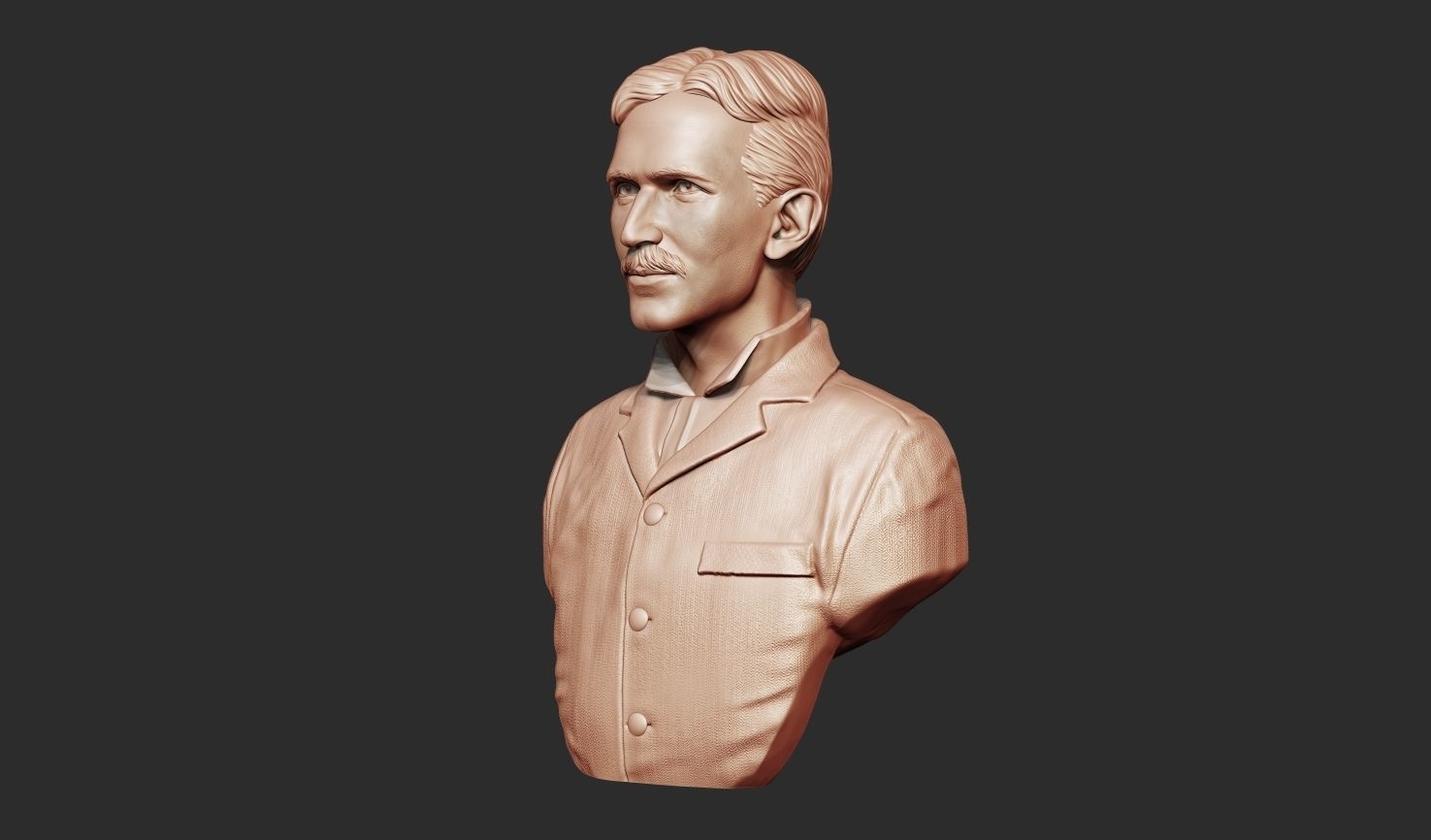 Nikola Tesla 3D print model_18