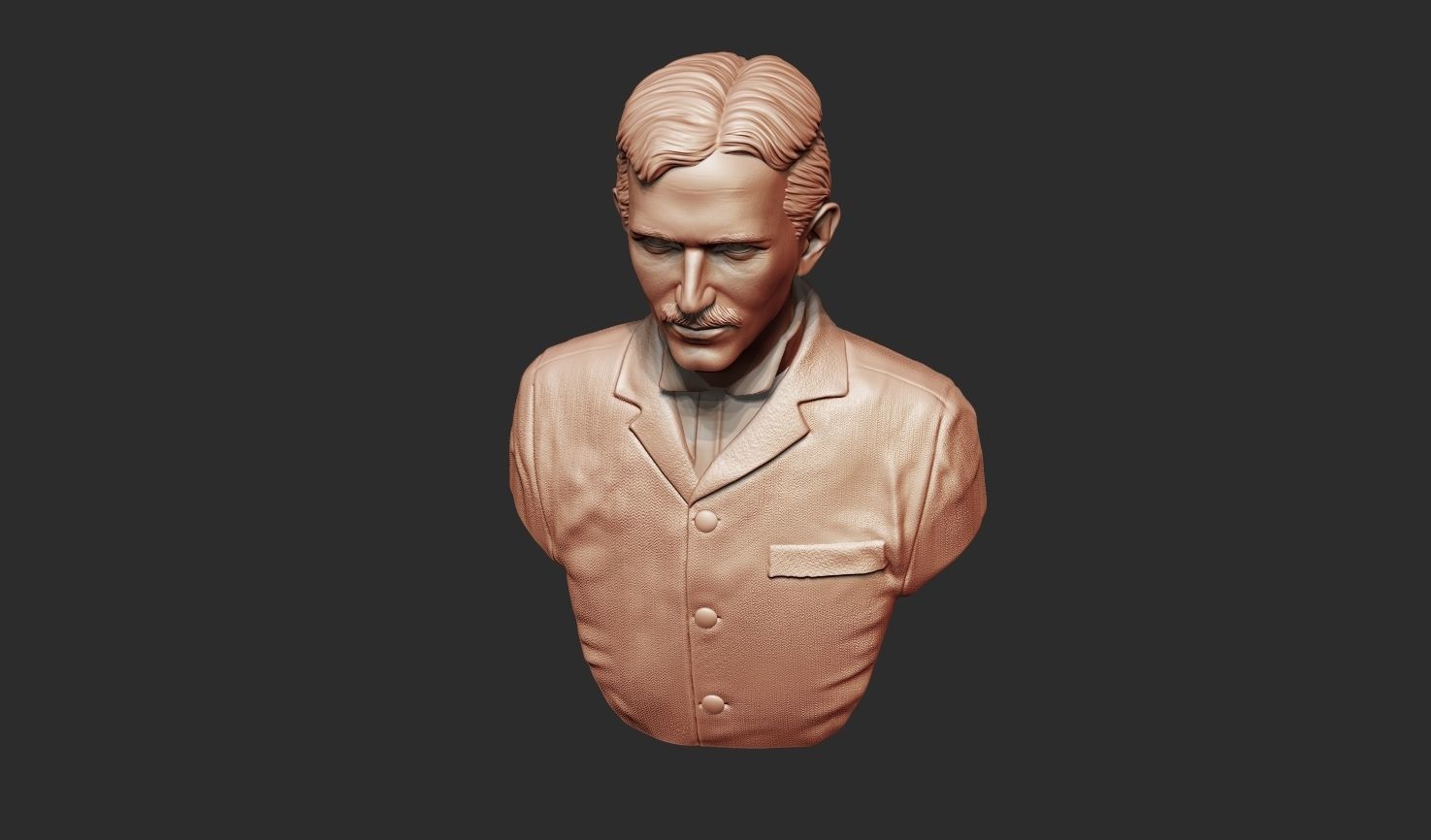 Nikola Tesla 3D print model_24