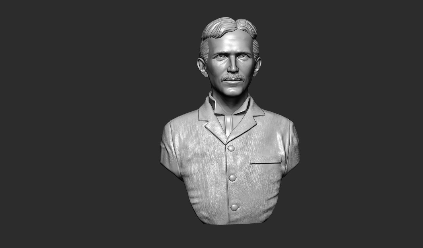 Nikola Tesla 3D print model_15