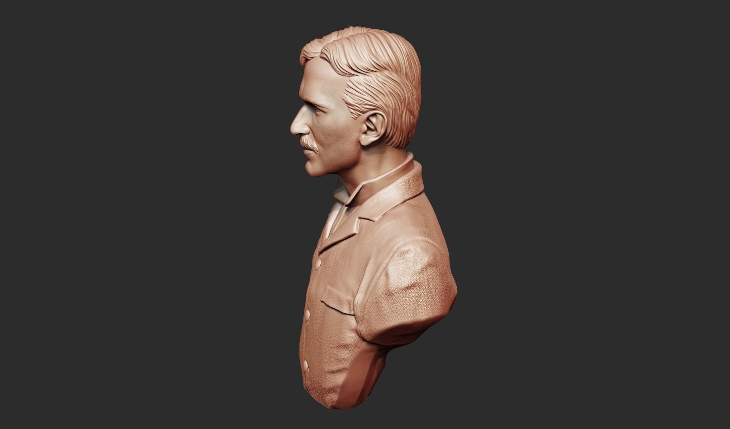 Nikola Tesla 3D print model_20