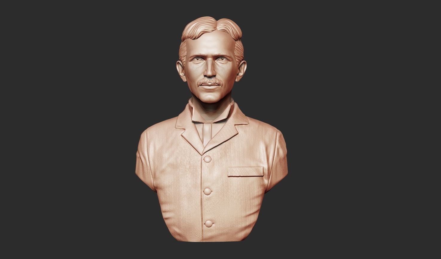 Nikola Tesla 3D print model_16