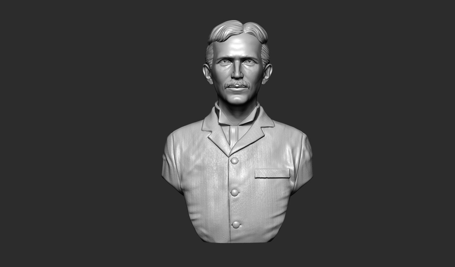 Nikola Tesla 3D print model_7