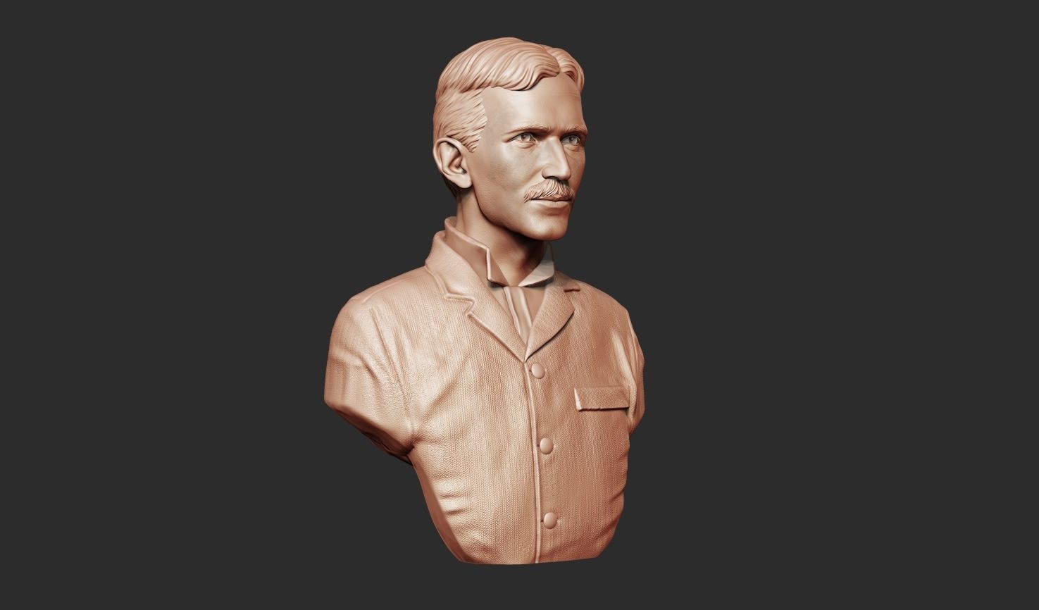 Nikola Tesla 3D print model_23
