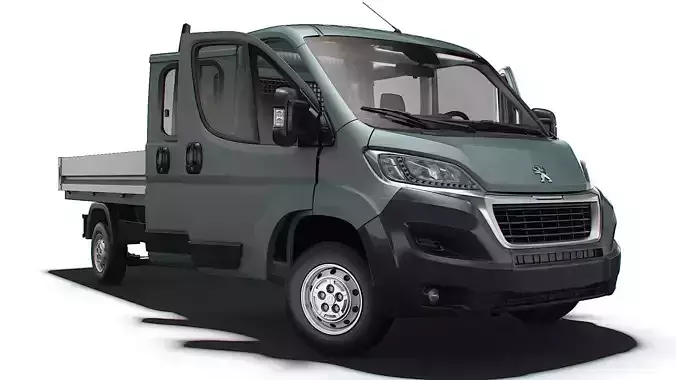 Peugeot Boxer Crew Cab Truck HQInterior 2023