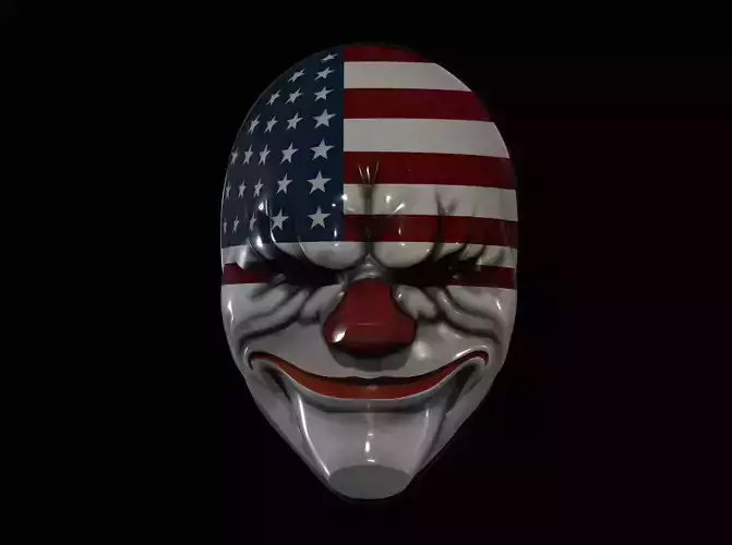 Dallas mask from Payday 