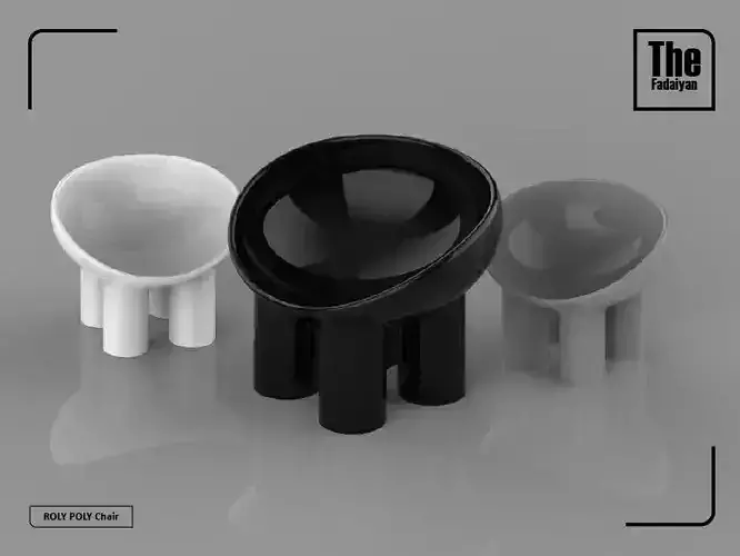 ROLY POLY Chair 3d model