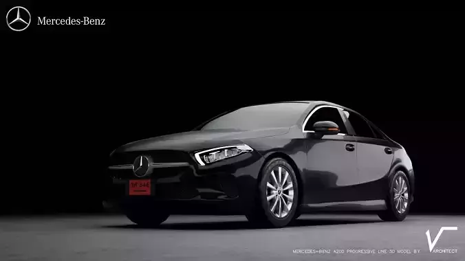 Mercedes-Benz A-CLASS V177 A200 Progressive line