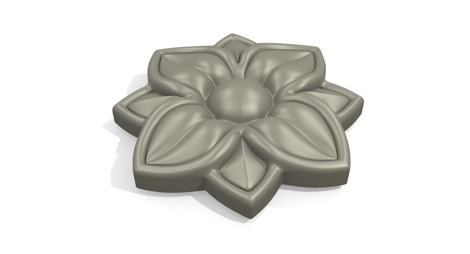Rosette 001 CNC Print 3D print model_2