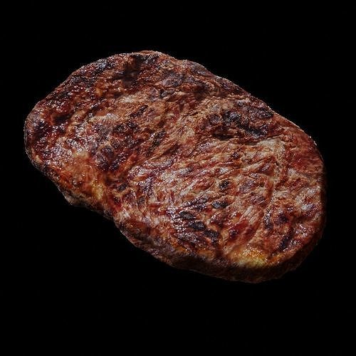 Steak 3D model 6