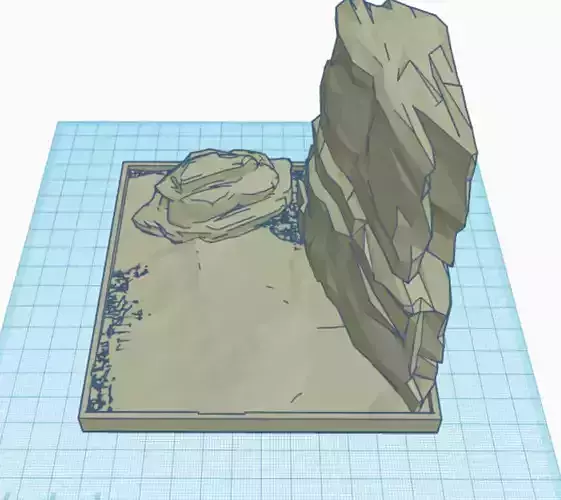 Rockface Diorama