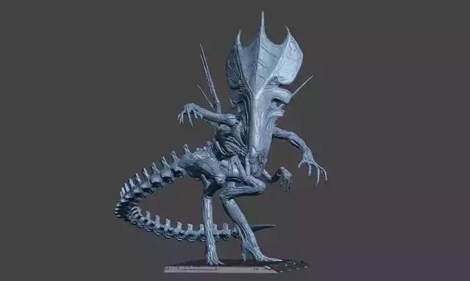 ALIENS ALIEN QUEEN XENOMORPH - ICONIC STOWAWAY EXTREME DETAIL 3D print model