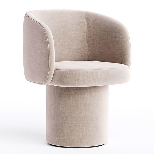 Ditre italia BILLIE Chair Low-poly 3D model