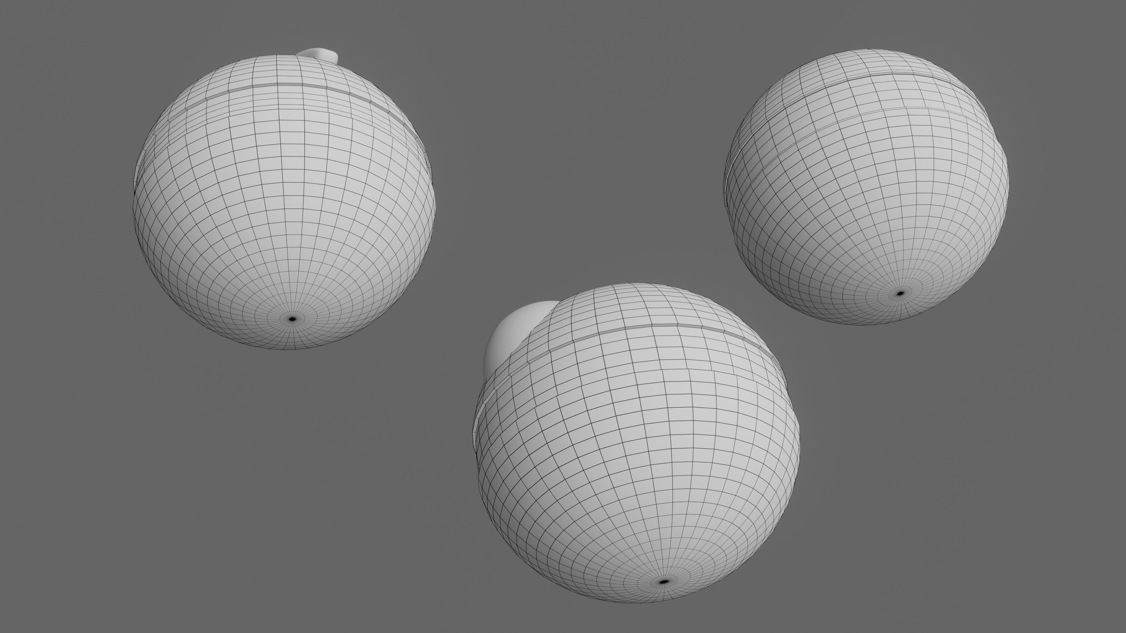 Pokemon Pokeballs Pack 2 Low-poly 3D model_19