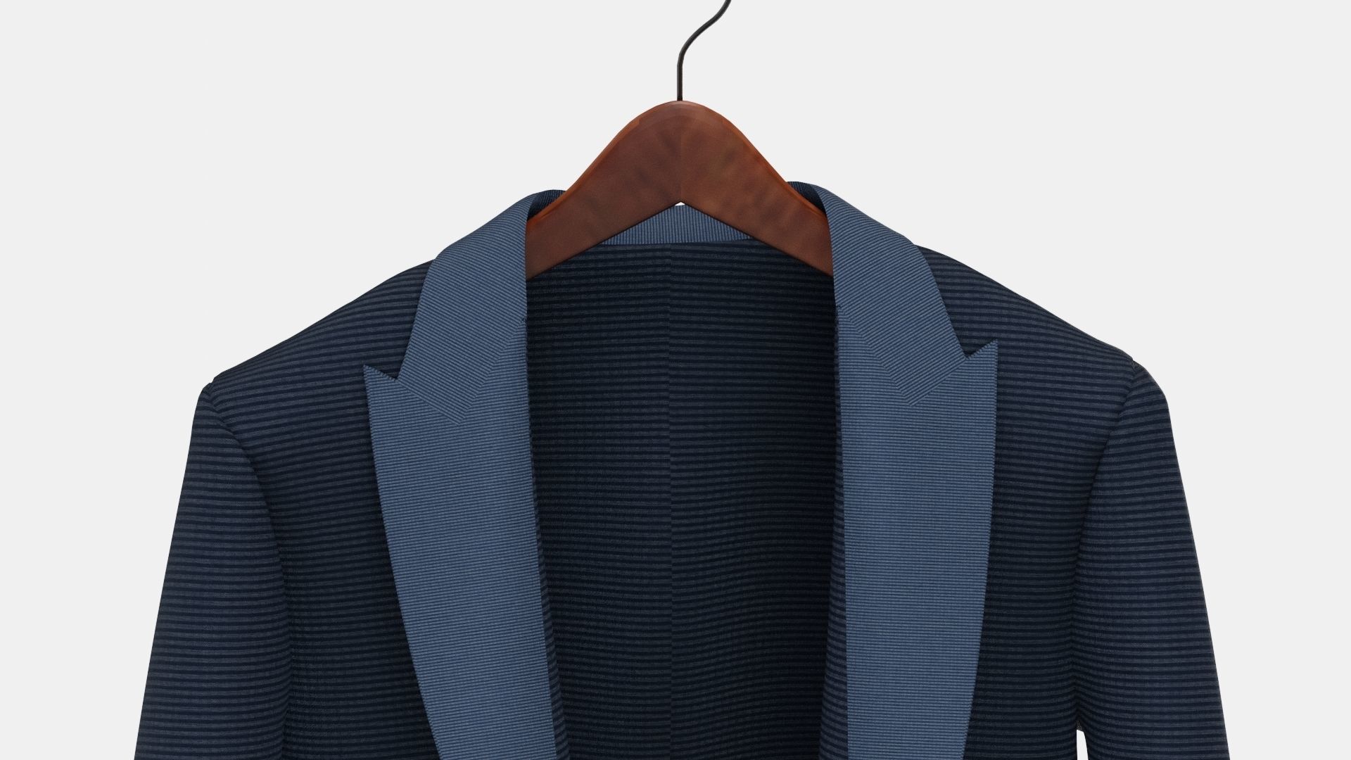 Man Comfy Coat 3D model_4