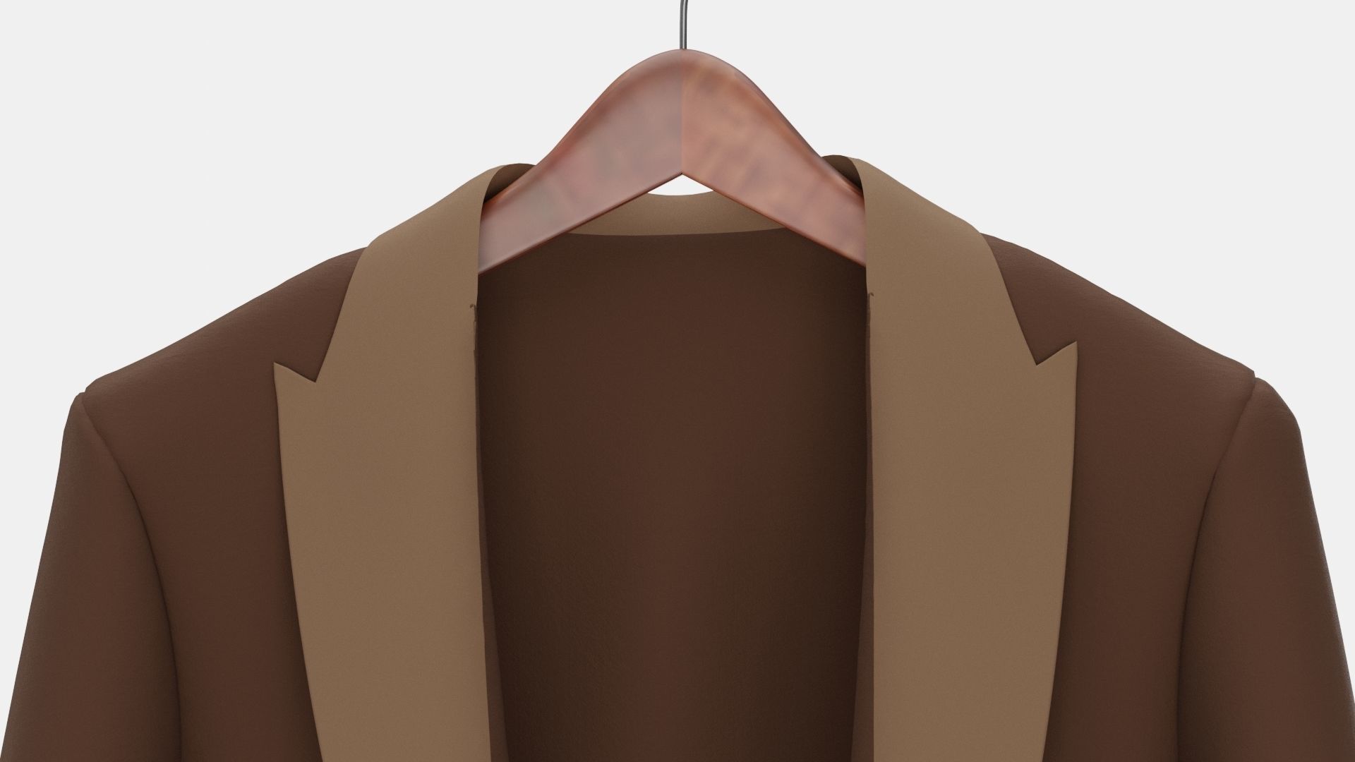 Man Comfy Coat 3D model_9