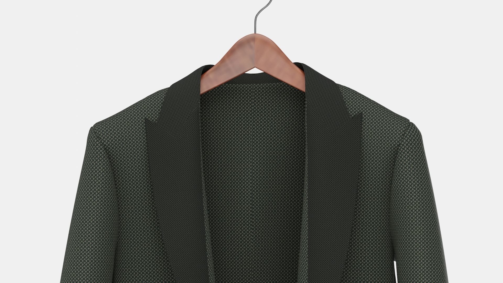 Man Comfy Coat 3D model_12