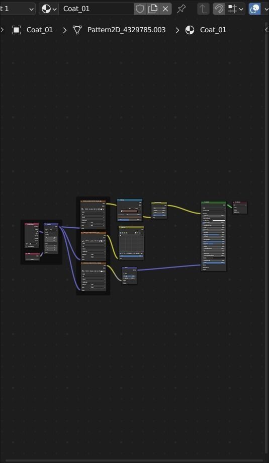 Man Comfy Coat 3D model_22