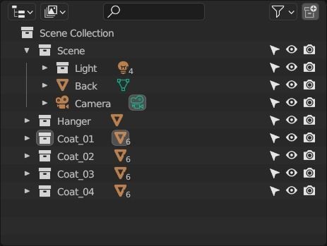 Man Comfy Coat 3D model_19