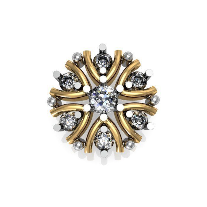 nose pin 3D print model_3