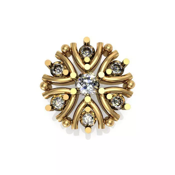 nose pin 3D print model_0