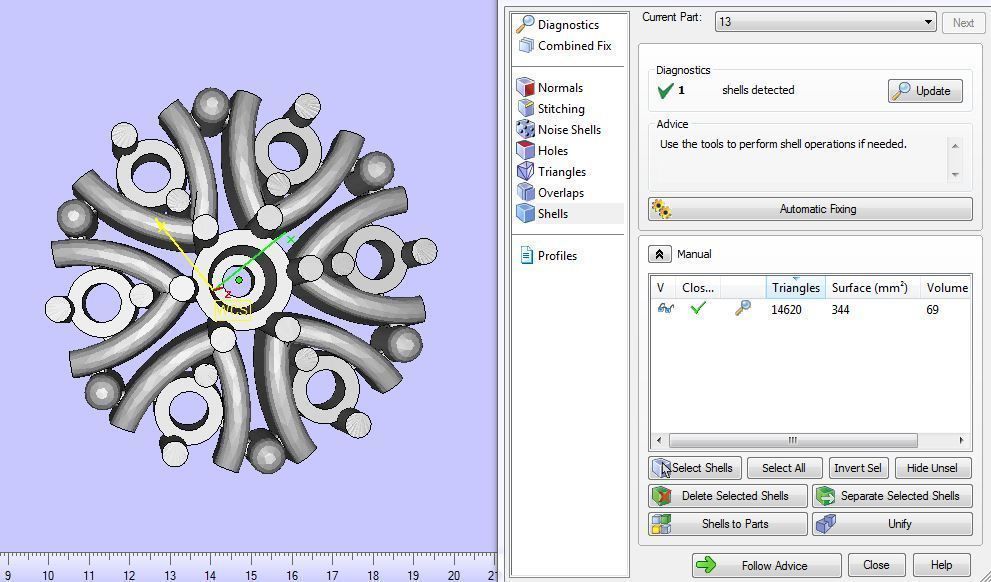 nose pin 3D print model_11