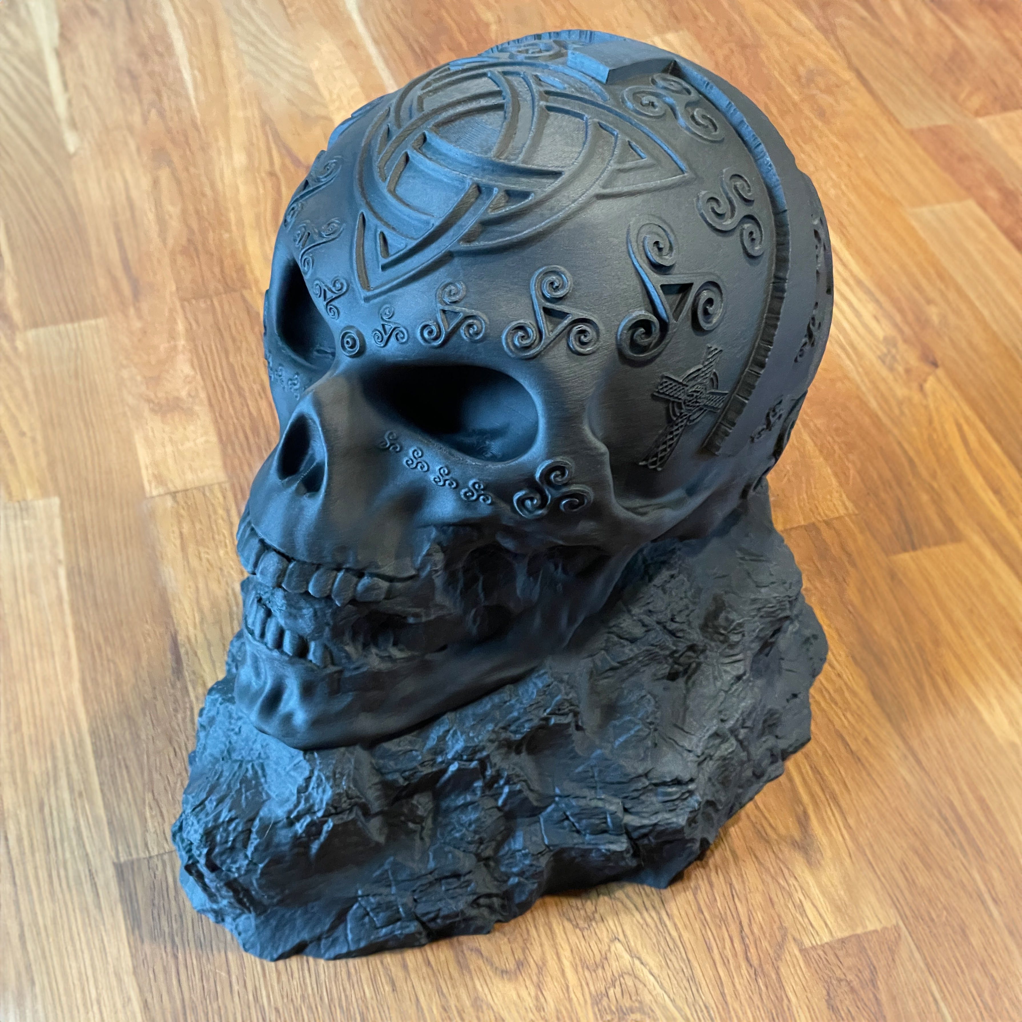 Celtic Skull I 3D Print Model 3D print model_2