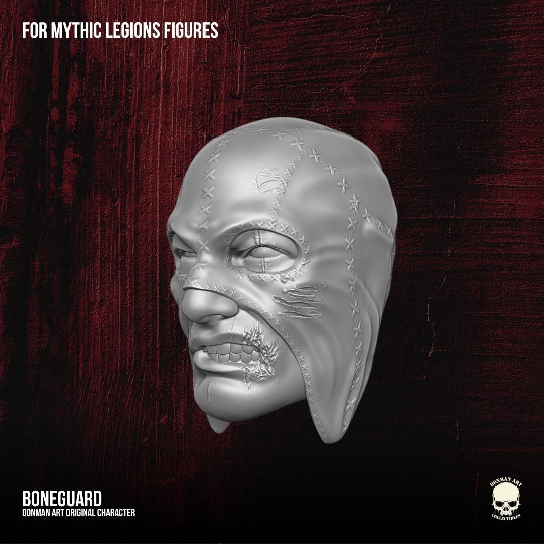 Boneguard kit for Mythic Legions 3D print model_4