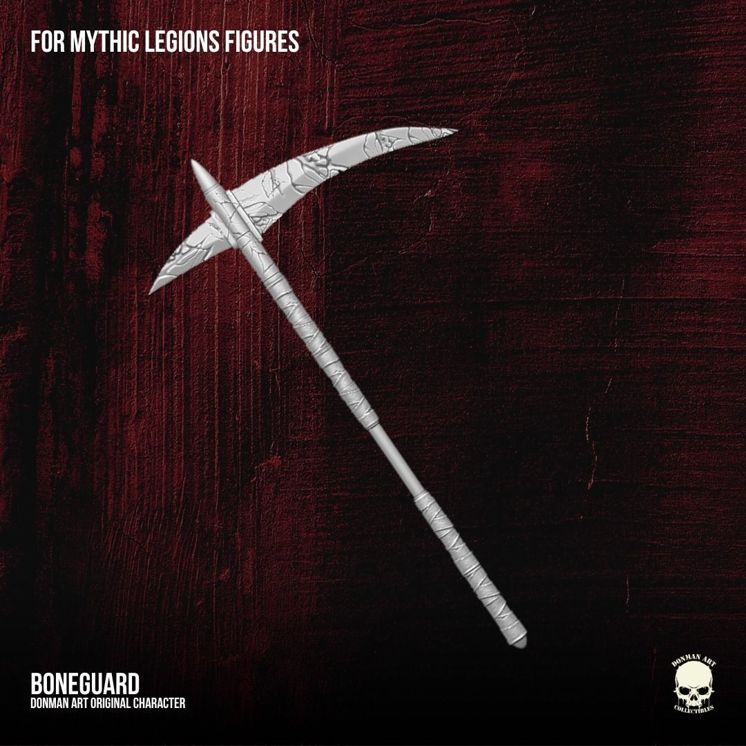 Boneguard kit for Mythic Legions 3D print model_3
