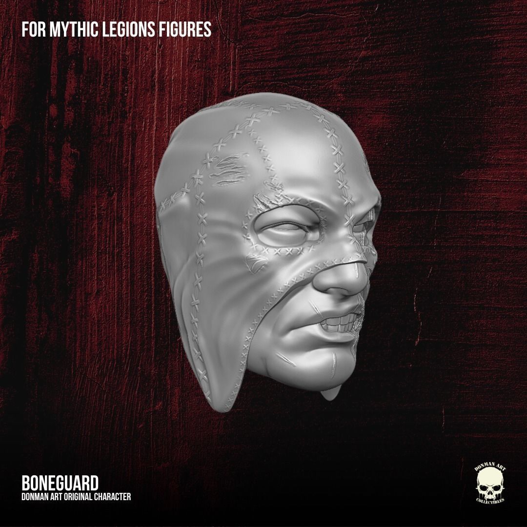 Boneguard kit for Mythic Legions 3D print model_13