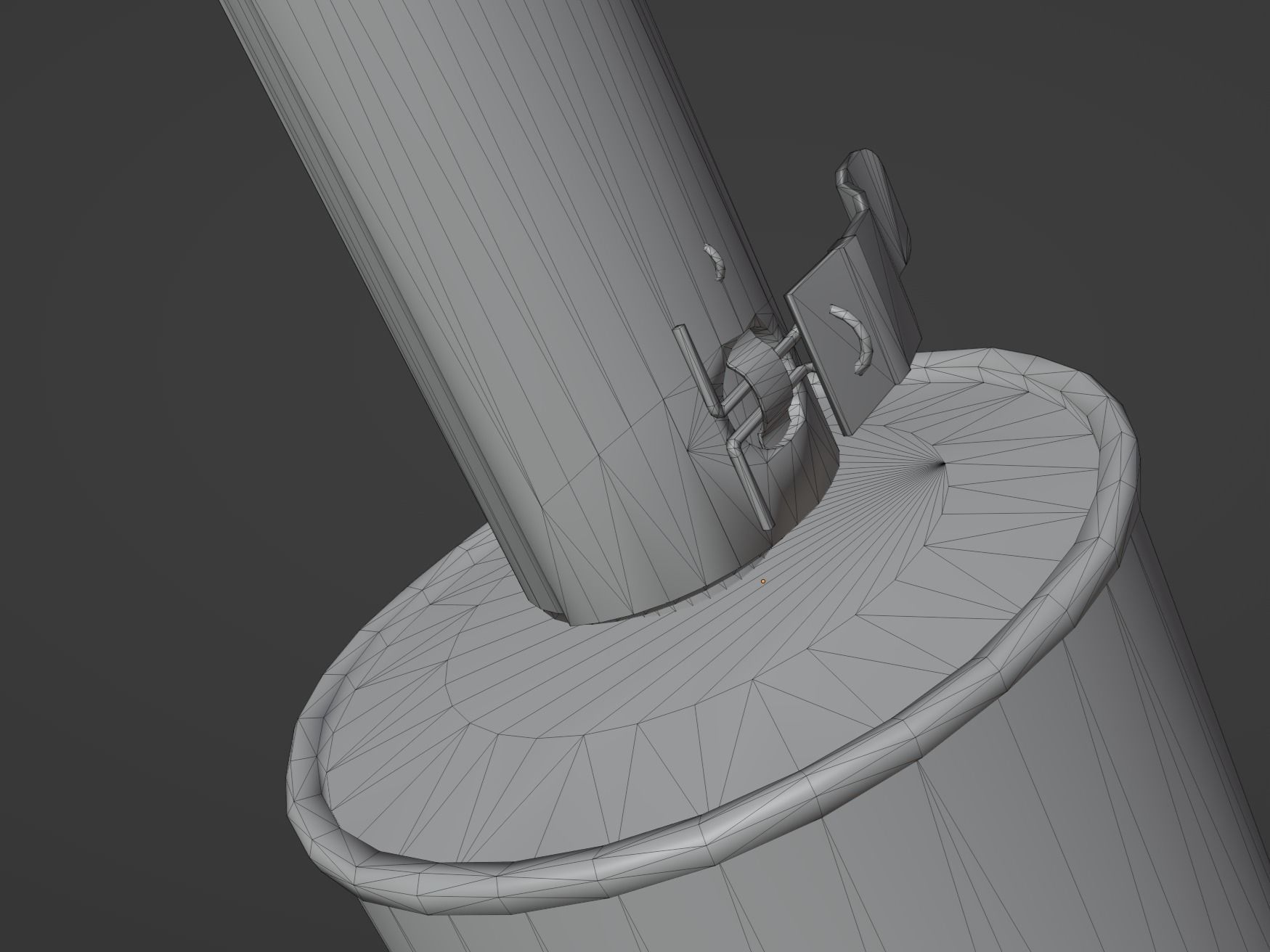 RPG 40 Grenade Low-poly 3D model_7