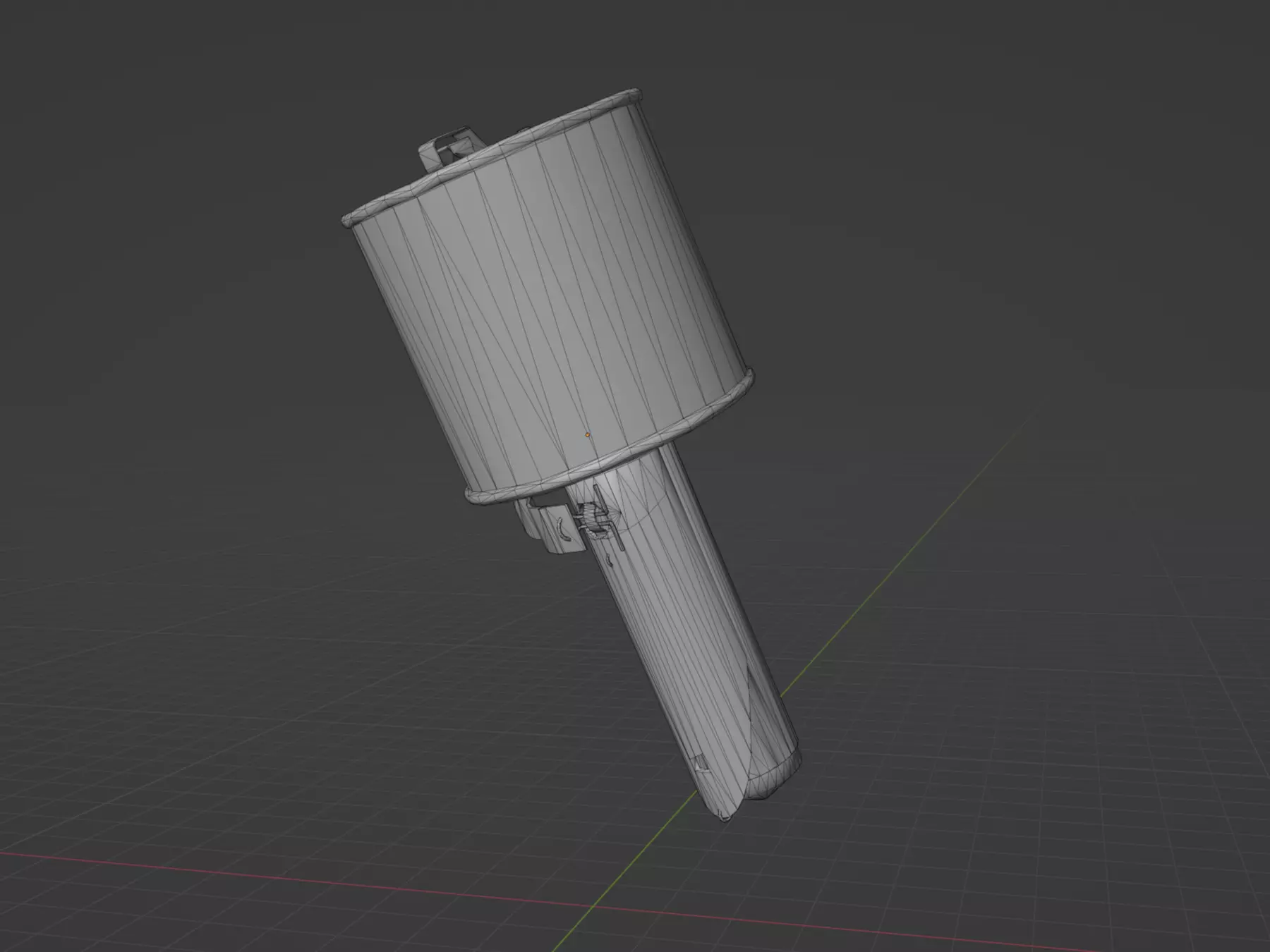 RPG 40 Grenade Low-poly 3D model_0