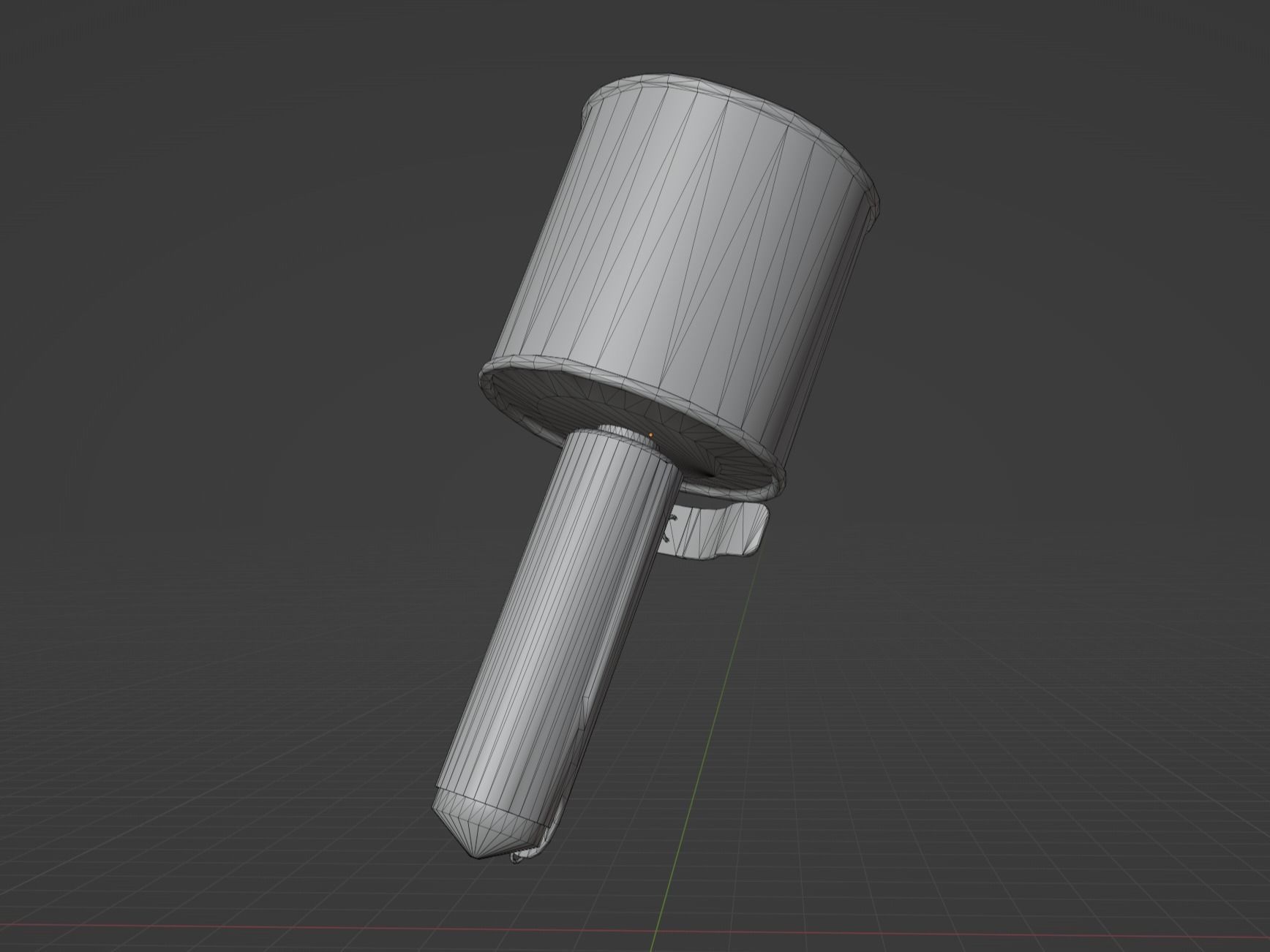 RPG 40 Grenade Low-poly 3D model_2