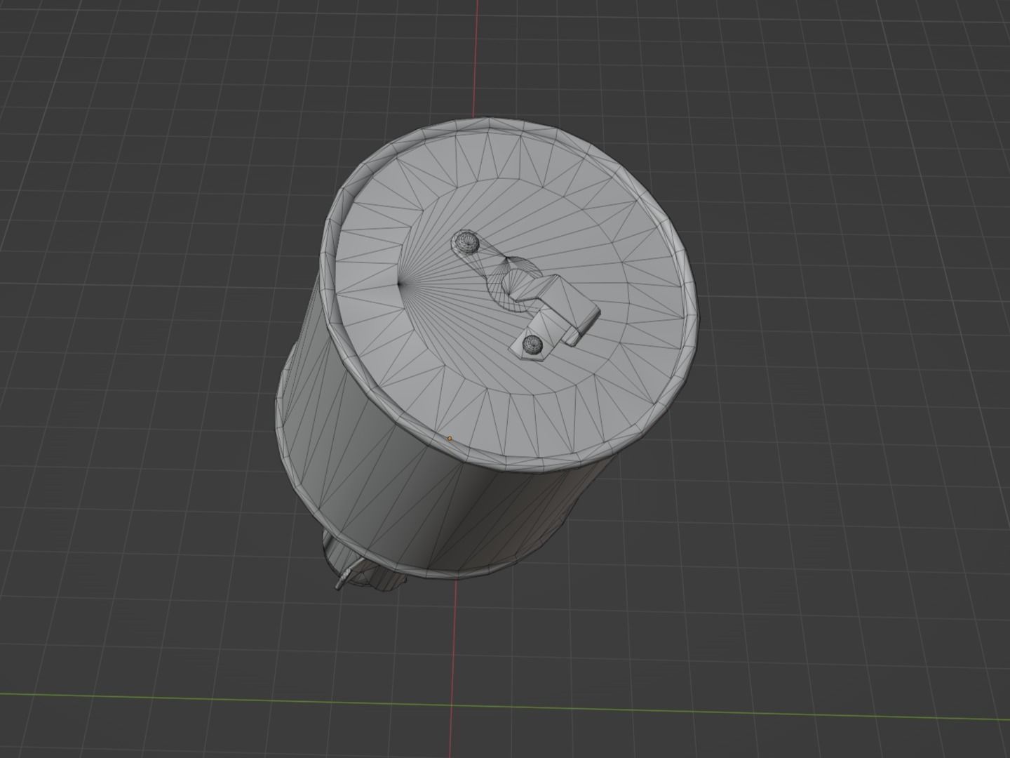 RPG 40 Grenade Low-poly 3D model_3