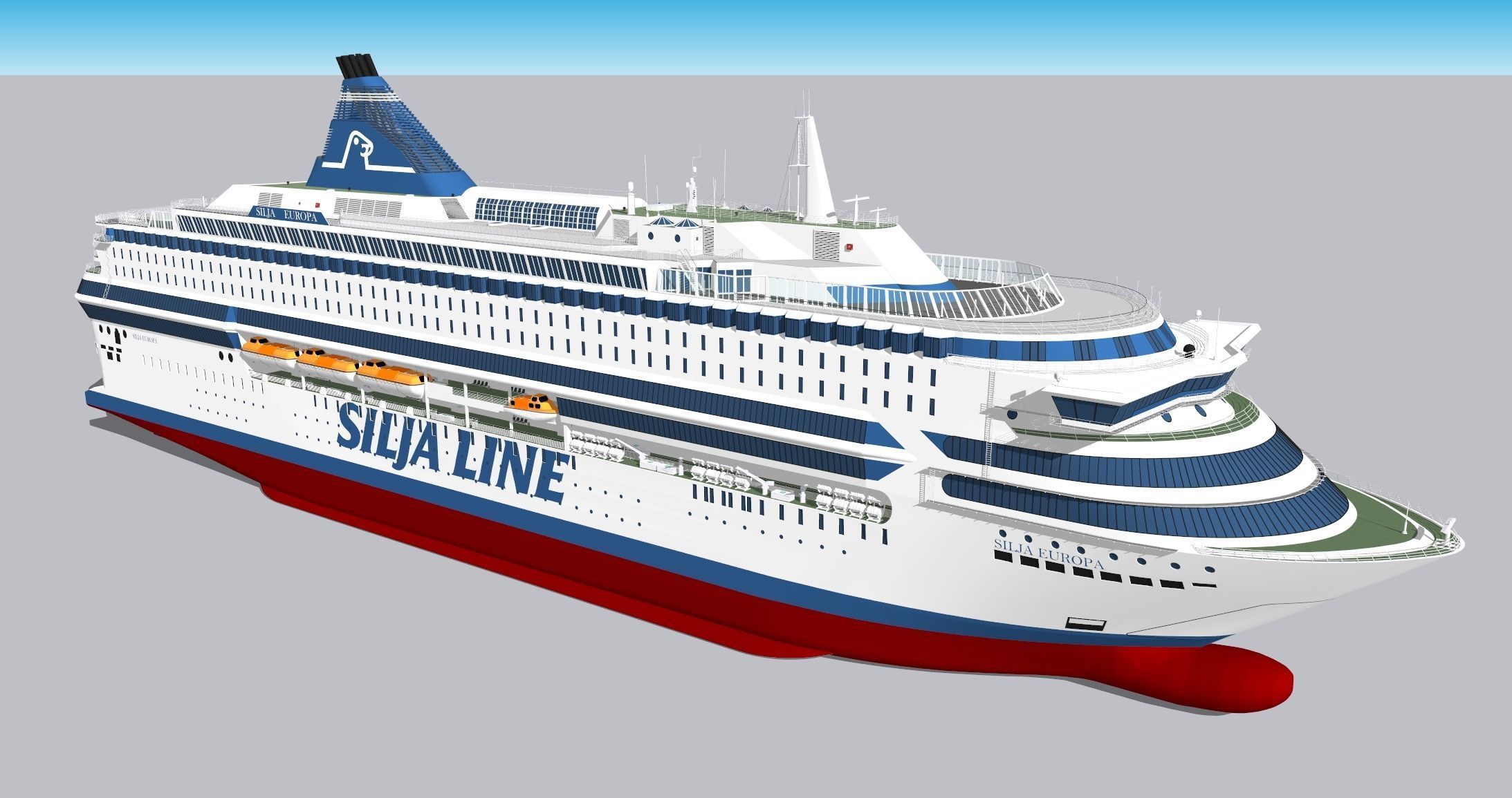 Silja Europa - 3 PACK - ONE FREE 3D model_7