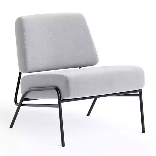 Wire Frame Slipper Chair