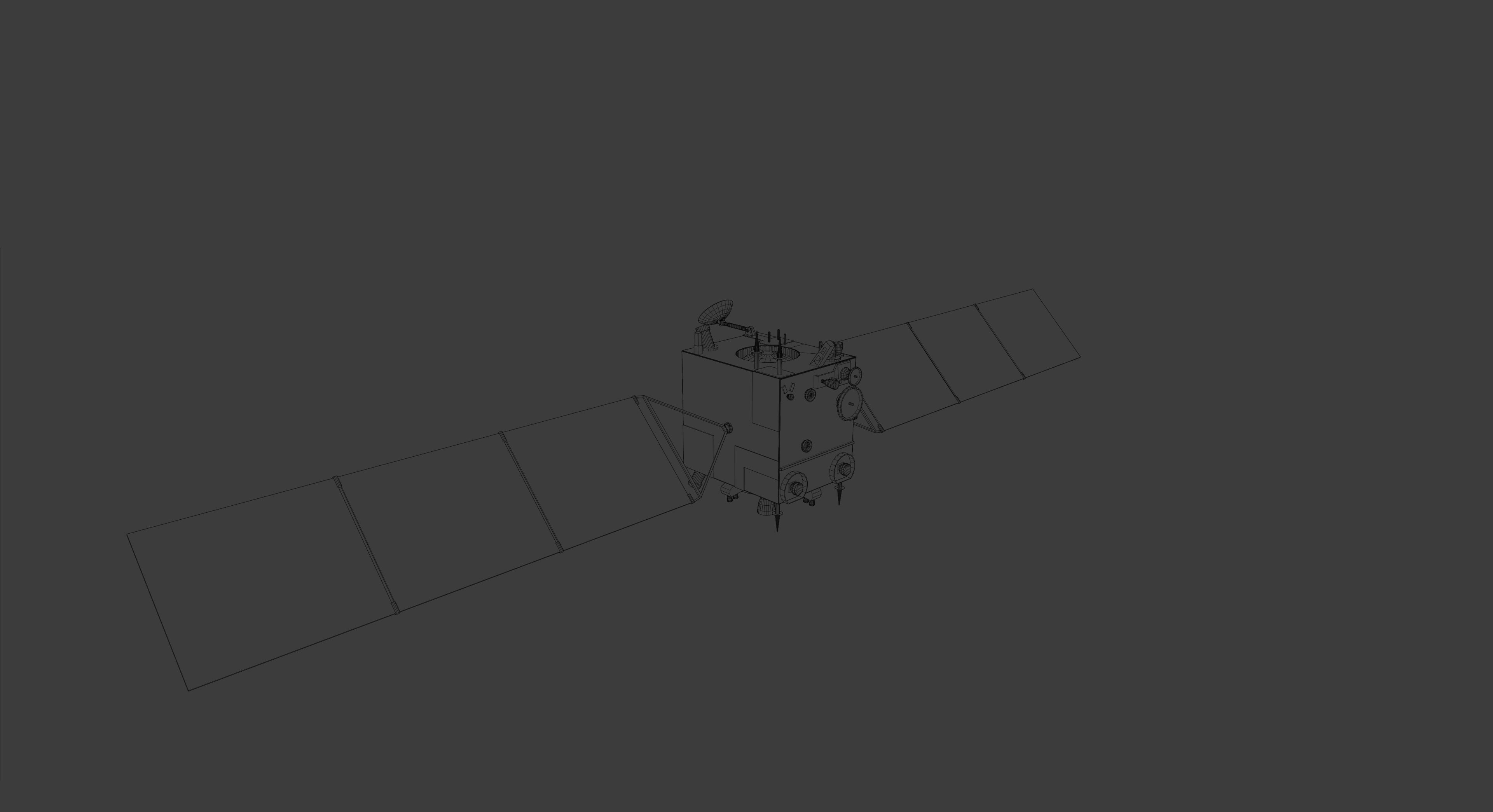 Chang E 1-2 probe Blender-FBX 3D model_11