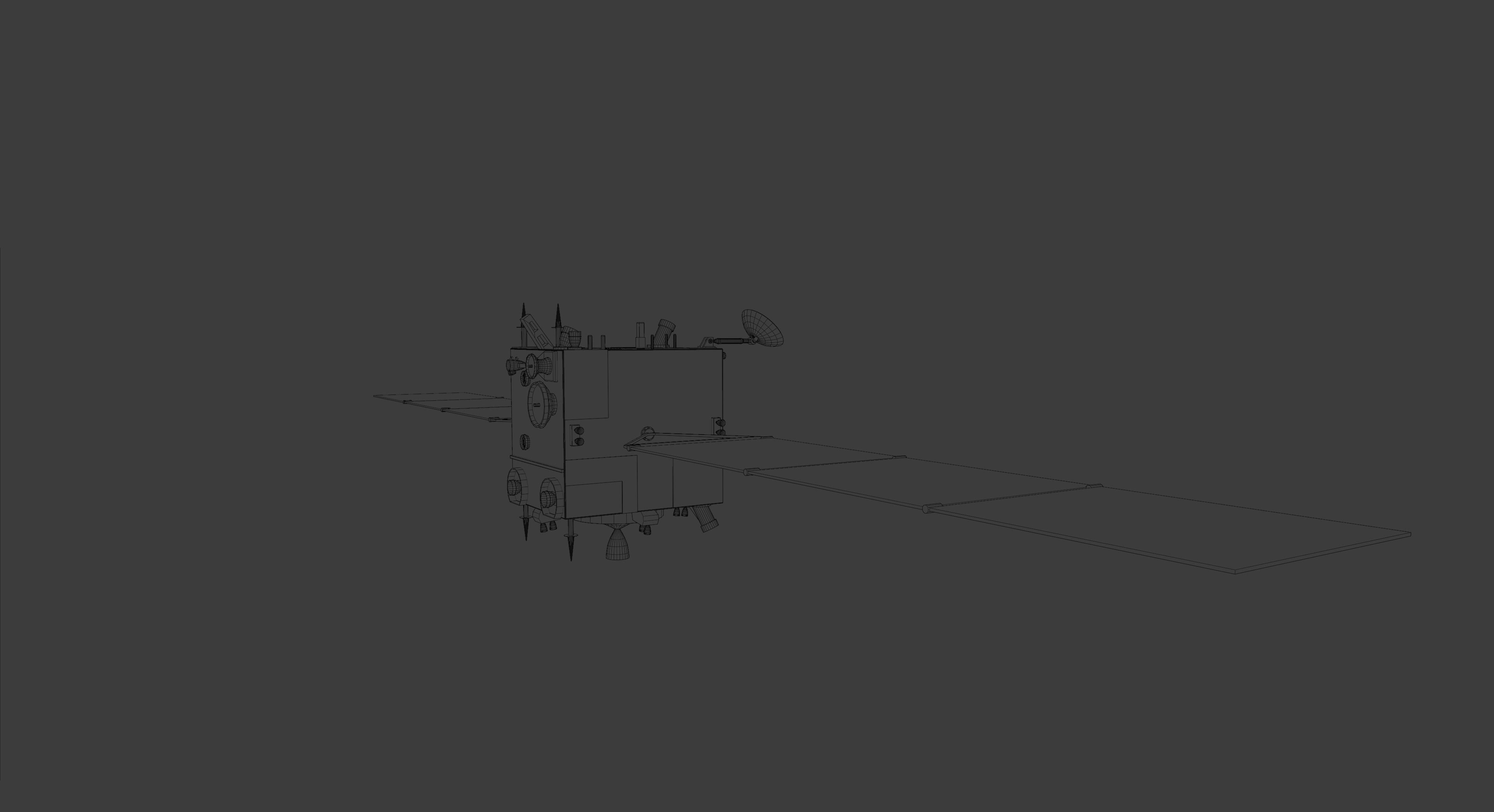 Chang E 1-2 probe Blender-FBX 3D model_10