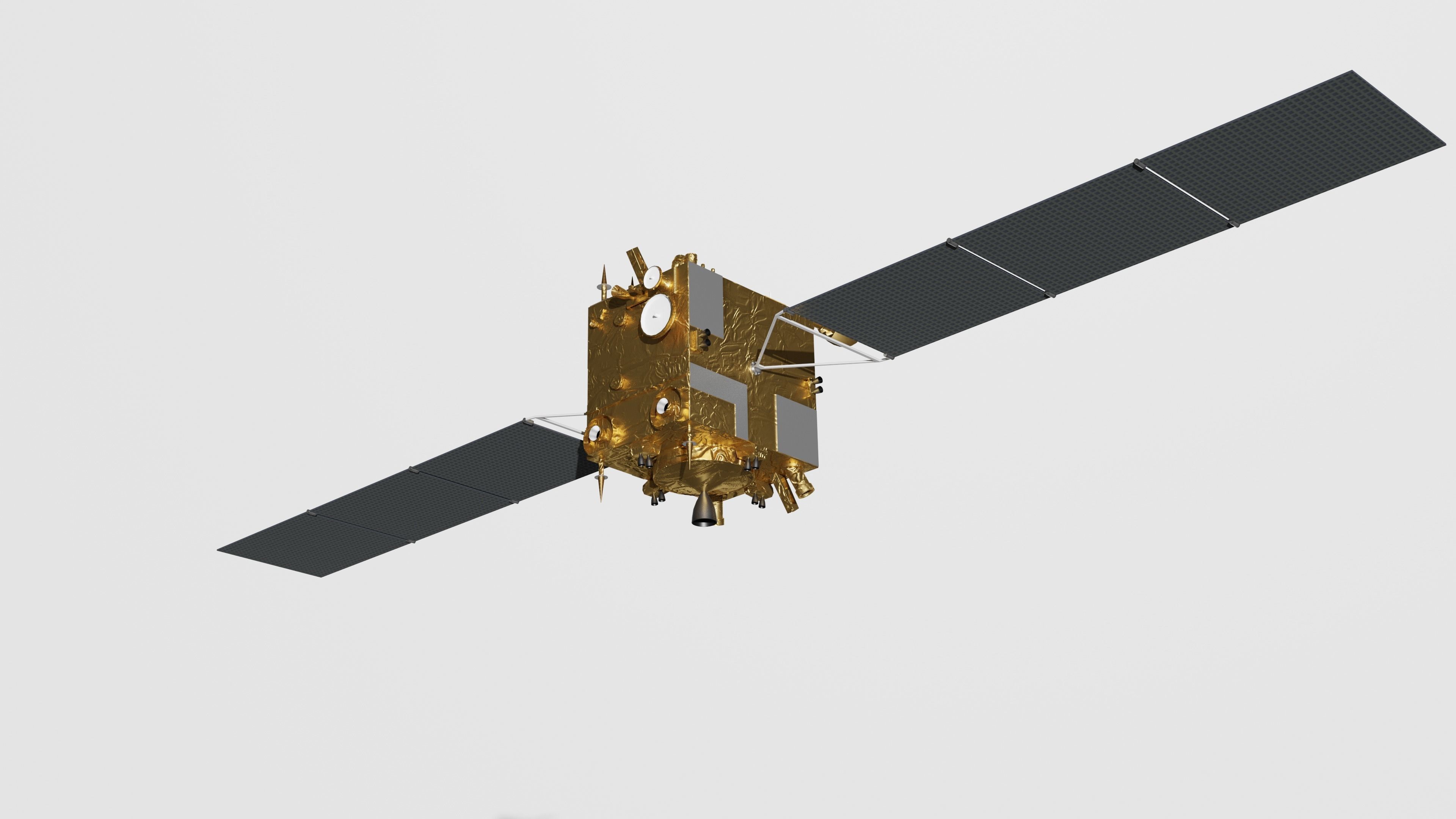 Chang E 1-2 probe Blender-FBX 3D model_1