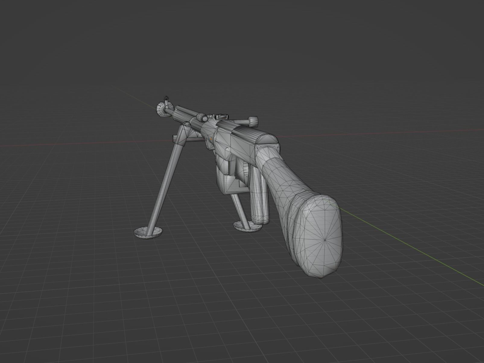 PTRS 41 Low-poly 3D model_2