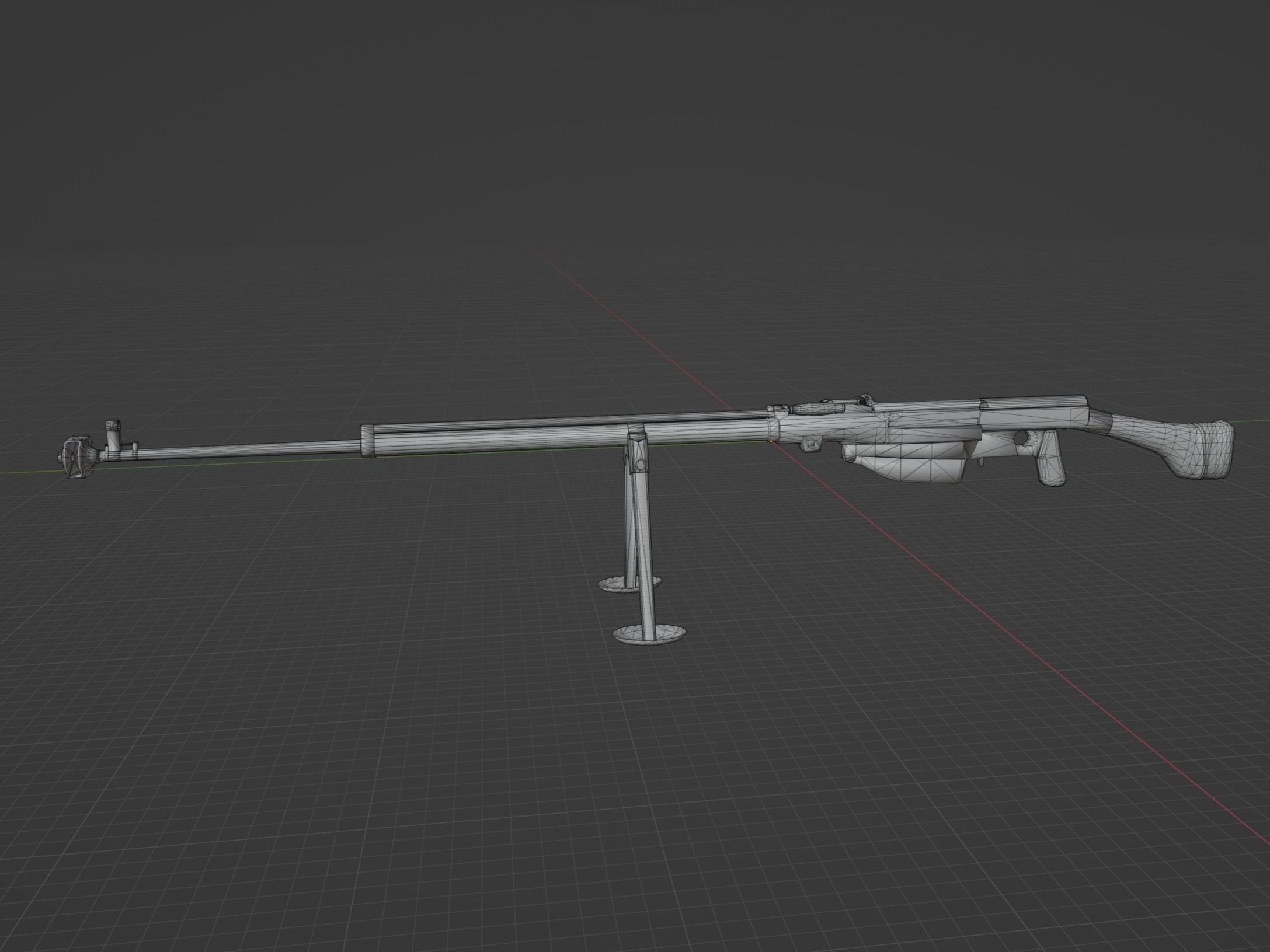 PTRS 41 Low-poly 3D model_1
