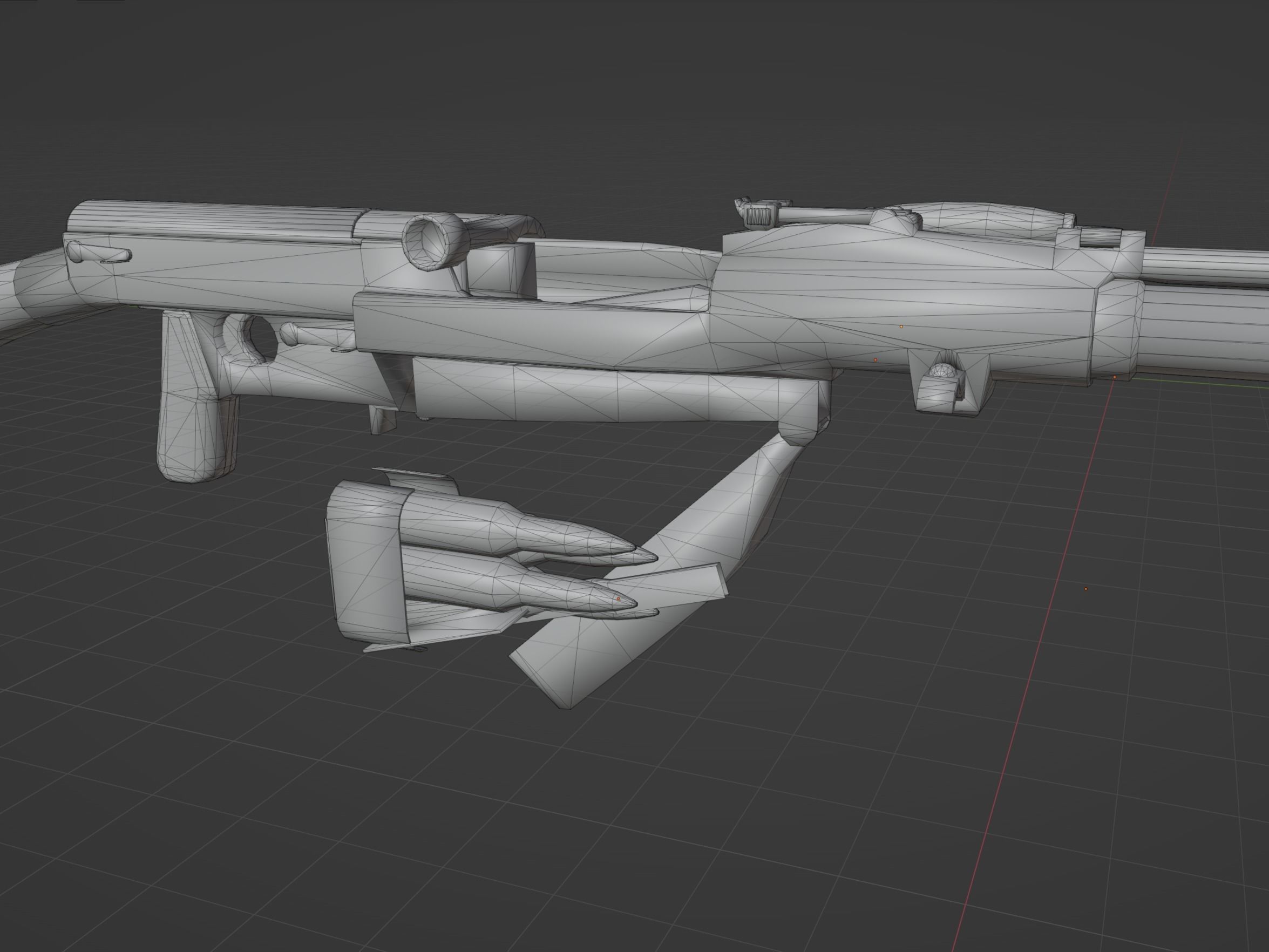 PTRS 41 Low-poly 3D model_9