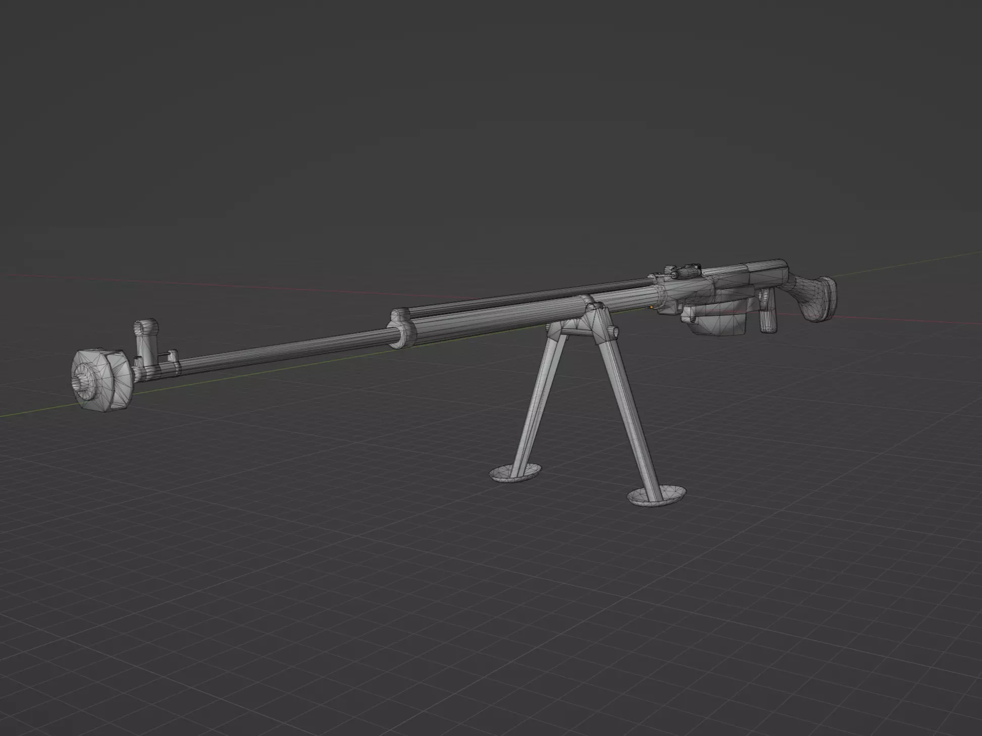 PTRS 41 Low-poly 3D model_0