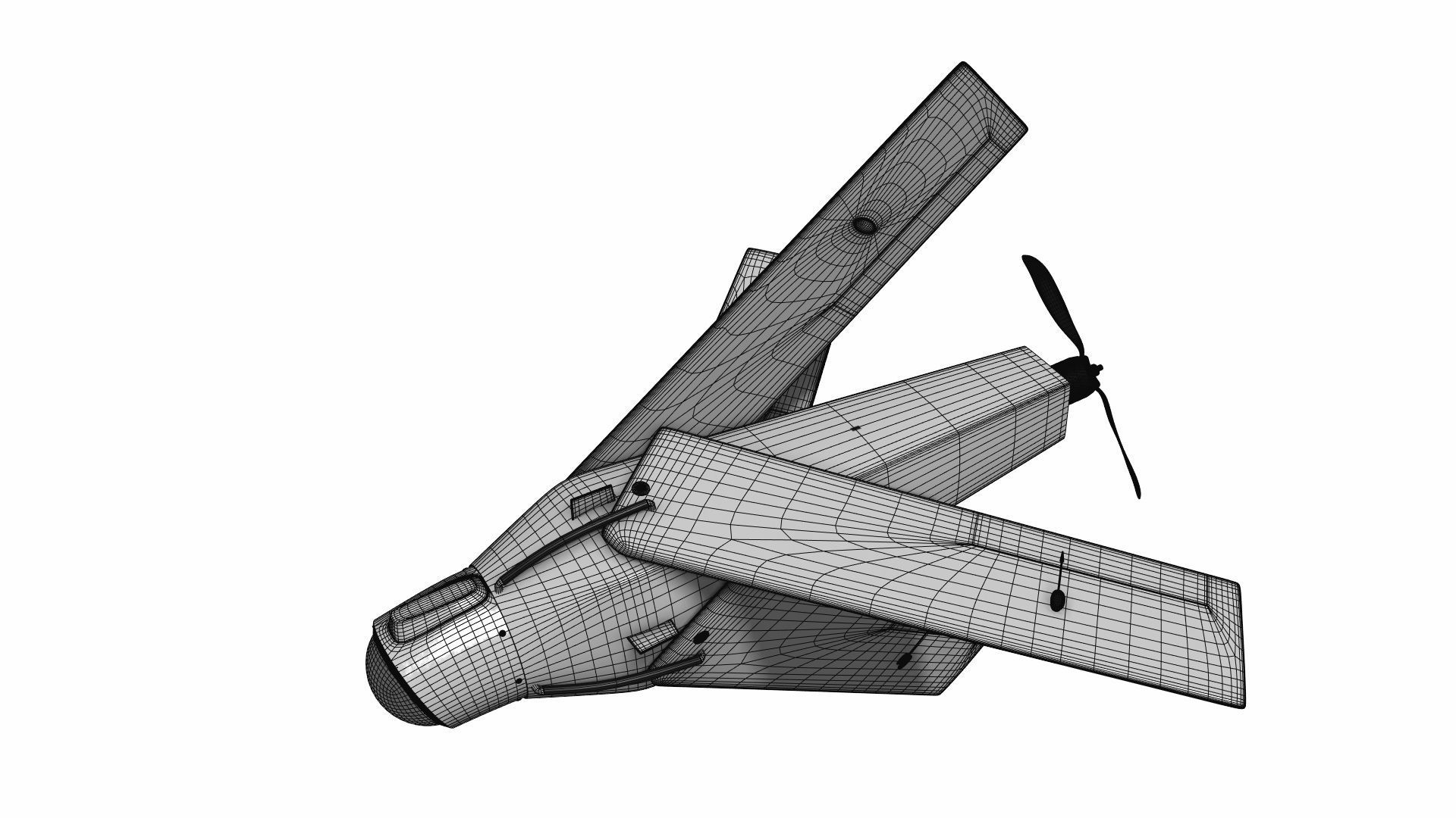 Concept of ZALA Lancet The Product 53 - Izdelie 53 3D model_25