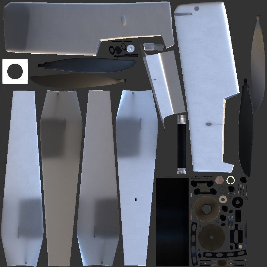 Concept of ZALA Lancet The Product 53 - Izdelie 53 3D model_18