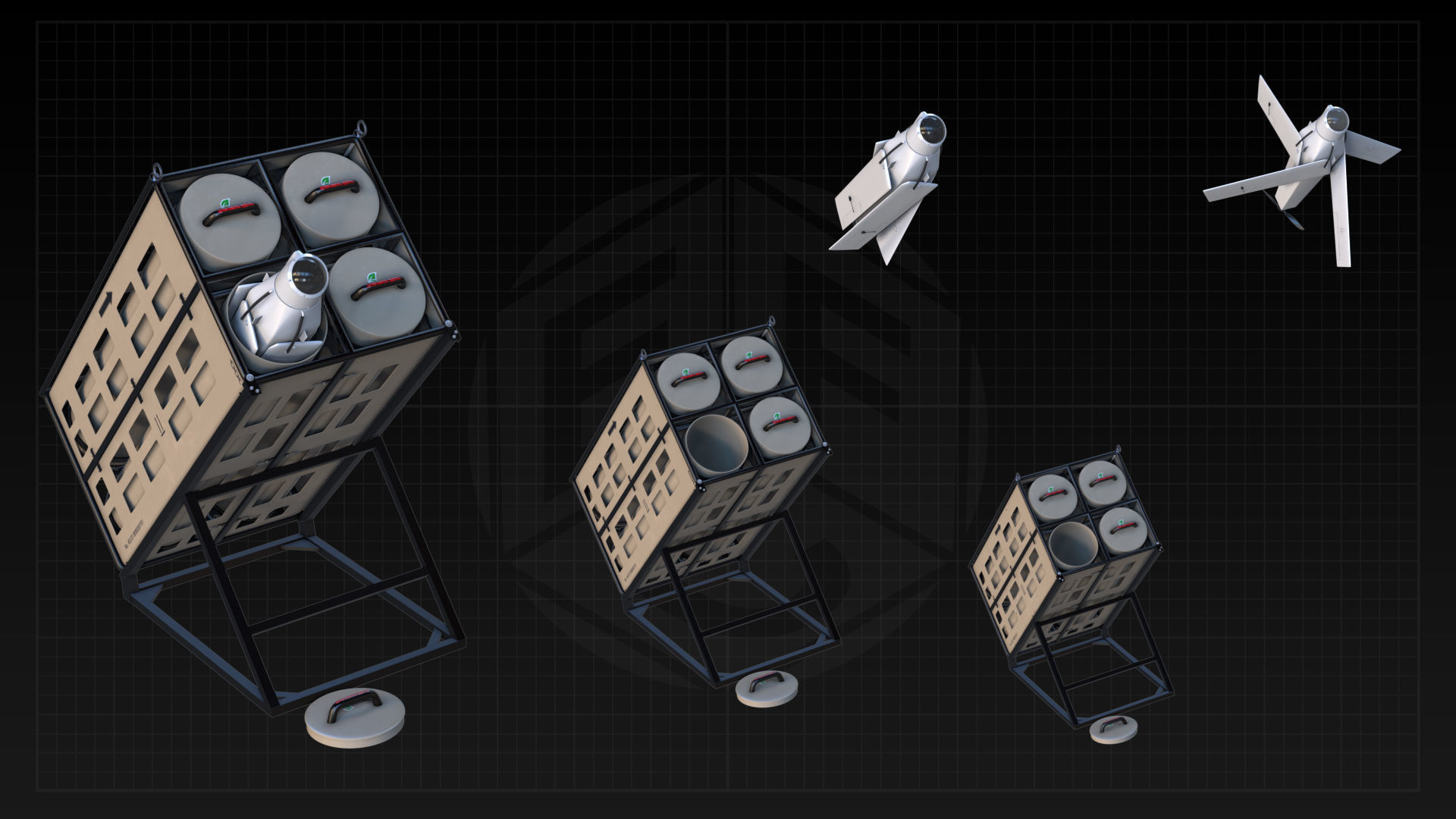 Concept of ZALA Lancet The Product 53 - Izdelie 53 3D model_9